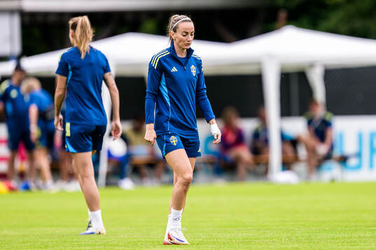 Kosovare Asllani of the Swedish women's national football