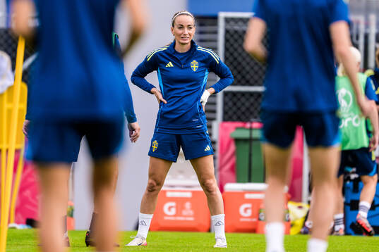 Kosovare Asllani of the Swedish women's national football