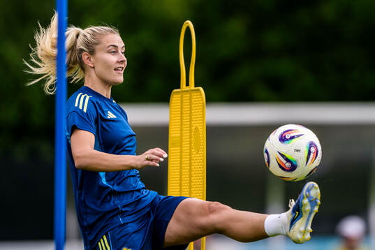 Amanda Nildén of the Swedish women's national football