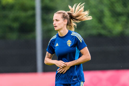 Nathalie Björn of the Swedish women's national football