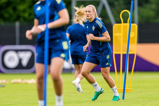 Magdalena Eriksson of the Swedish women's national football