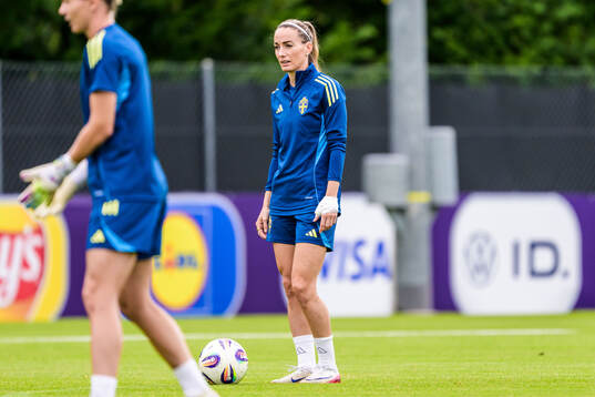 Kosovare Asllani of the Swedish women's national football