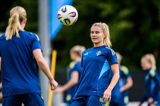 Amanda Nildén of the Swedish women's national football