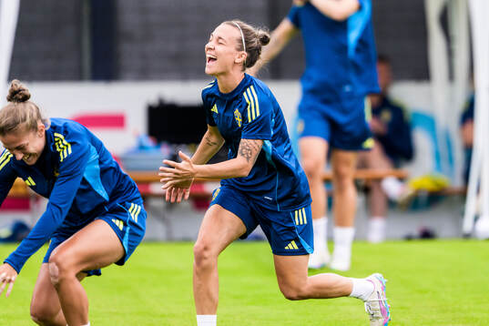 Julia Zigiotti Olme of the Swedish women's national