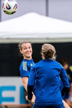 Julia Zigiotti Olme of the Swedish women's national