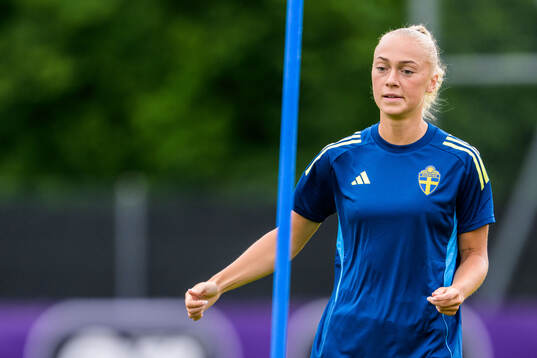 Hanna Bennison of the Swedish women's national football