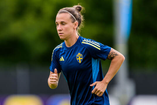 Julia Zigiotti Olme of the Swedish women's national