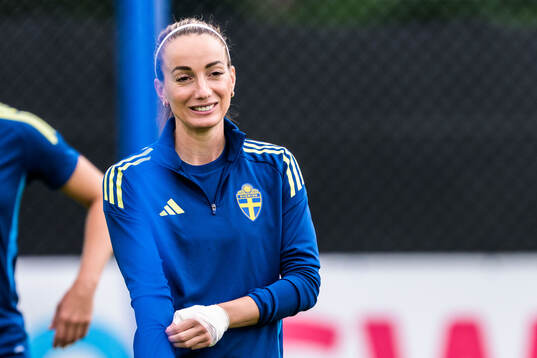 Kosovare Asllani of the Swedish women's national football