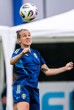 Julia Zigiotti Olme of the Swedish women's national