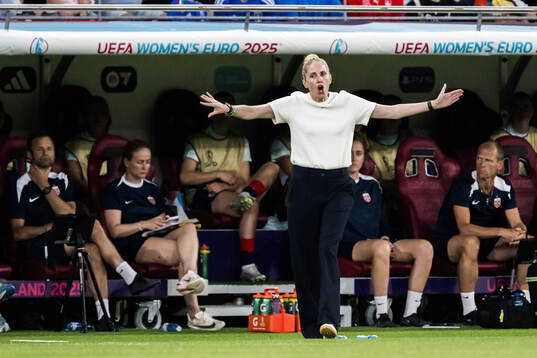 Head coach Gemma Grainger of Norway