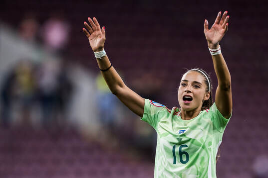 Eleonora Goldoni of Italy celebrates