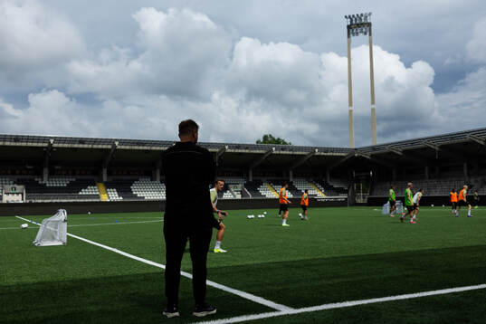 Head coach Jens Gustafsson of Häcken