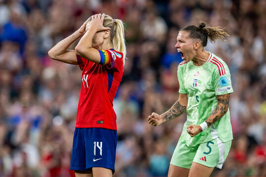 Bläddra bland fler bilder av UEFA Women's Euro 2025, day 15, quarter-final, Norway - Italy