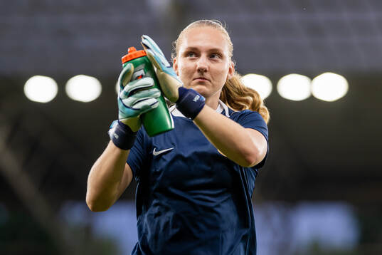 Goalkeeper Sunniva Skoglund of Norway