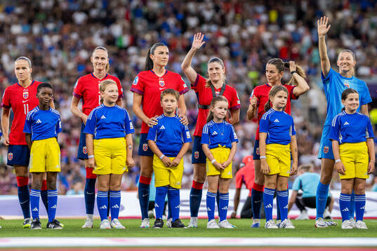 Caroline Graham Hansen, Ingrid Syrstad Engen, Maren Mjelde,