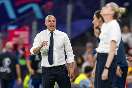 Head coach Andrea Soncin of Italy