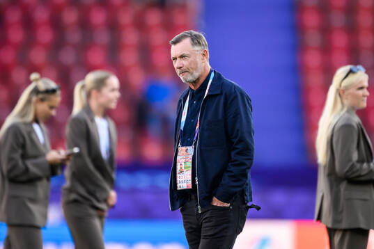 Head coach Peter Gerhardsson of Sweden