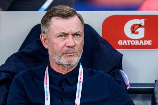 Head coach Peter Gerhardsson of Sweden
