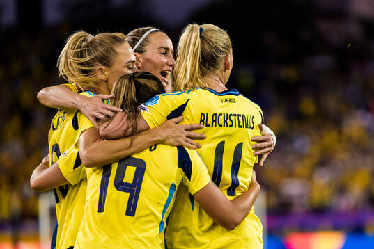 Fridolina Rolfö, Kosovare Asllani, Johanna Rytting Kaneryd