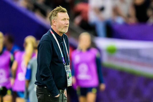 Head coach Peter Gerhardsson of Sweden