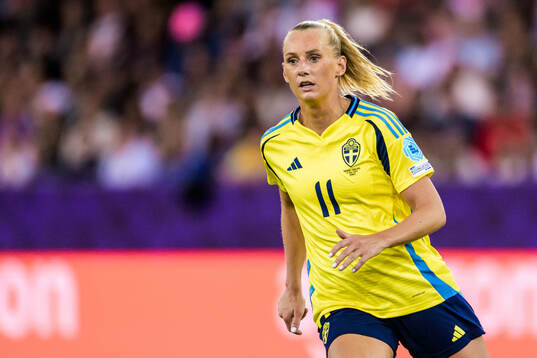 Stina Blackstenius of Sweden