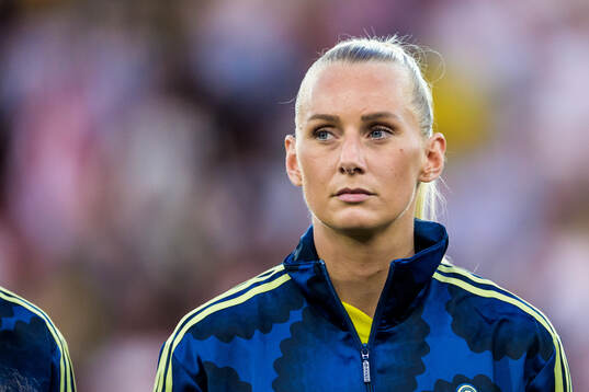 Stina Blackstenius of Sweden