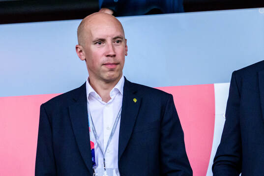 Simon Åström, President, of the Swedish Football