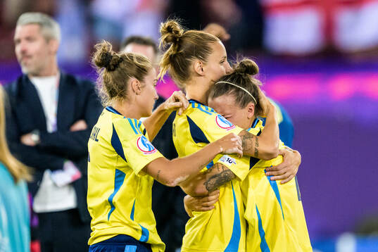 Filippa Angeldahl, Nathalie Björn and Julia Zigiotti Olme