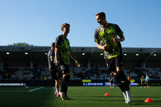 Samuel Leach Holm and Julius Lindberg of Häcken
