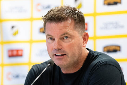 Head coach Jens Gustafsson of Häcken