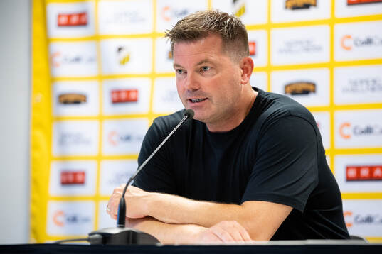 Head coach Jens Gustafsson of Häcken