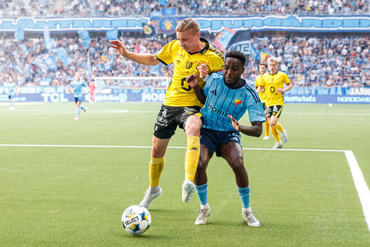 under fotbollsmatchen i Allsvenskan mellan Djurgården och