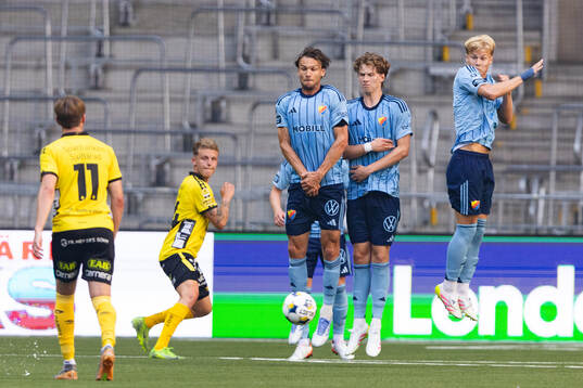 Djurgårdens Albin Ekdal, August Priske Flyger och Theo