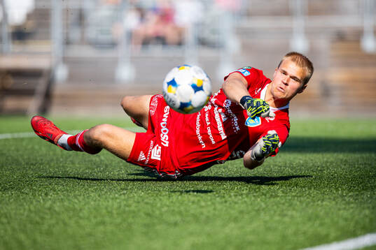 Umeå FCs målvakt Pontus Eriksson
