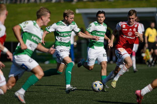 Västerås Jonathan Ring och Sandvikens IFs Daniel
