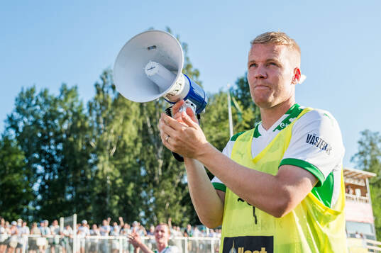 Västerås Simon Johansson jublar