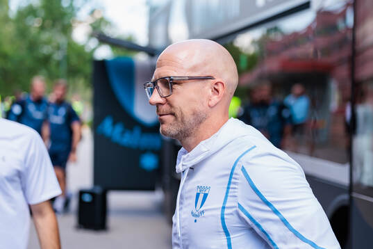 Malmö FFs huvudtränare Henrik Rydström