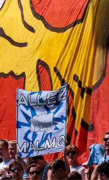 Malmö-supportrar