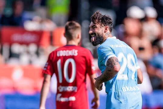 Malmö FFs Sead Haksabanovic jublar