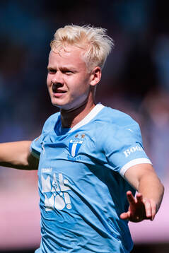 Malmö FFs Otto Rosengren jublar
