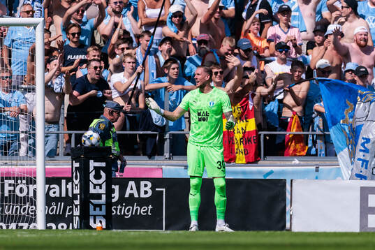 Malmö FFs målvakt Robin Olsen