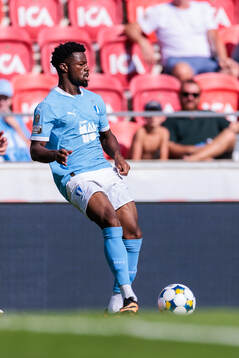 Malmö FFs Emmanuel Ekong