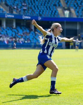 IFK Göteborgs Elma Brkovic jublar