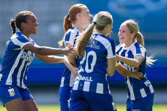 IFK Göteborgs Elma Brkovic jublar