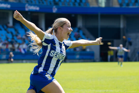 IFK Göteborgs Elma Brkovic jublar