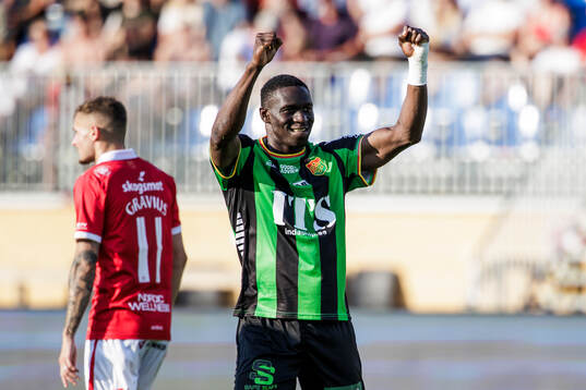 GAISs Ibrahim Diabate jublar