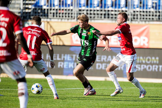 GAISs Rasmus Niklasson Petrovic och Degerfors Daniel