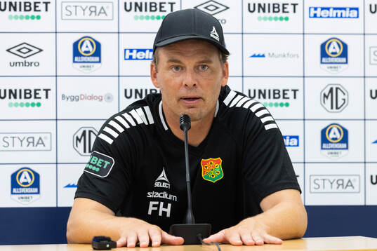 GAIS tränare Fredrik Holmberg