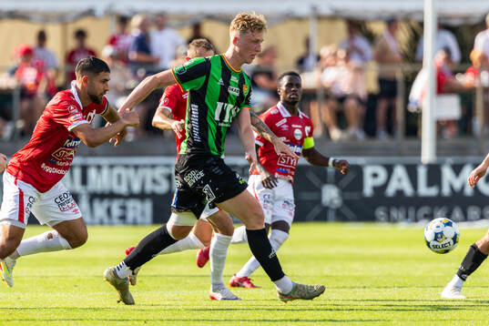 Degerfors Omar Faraj och GAIS Filip Beckman
