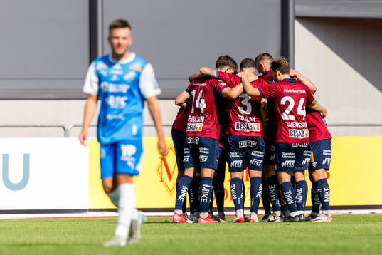 Örgrytes Noah Christoffersson jublar